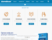 Tablet Screenshot of euroclean.cz