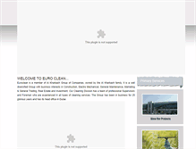 Tablet Screenshot of euroclean.ae